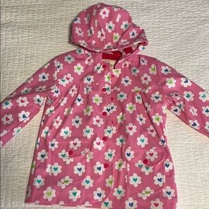 Girls size 4 Hatley rain jacket